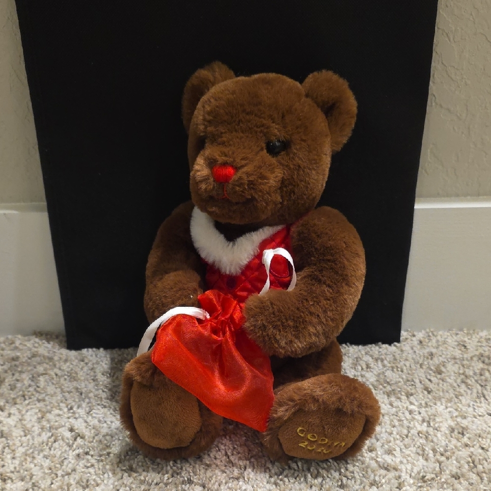 Godiva Teddy Bear w/ Builtin Treat Bag